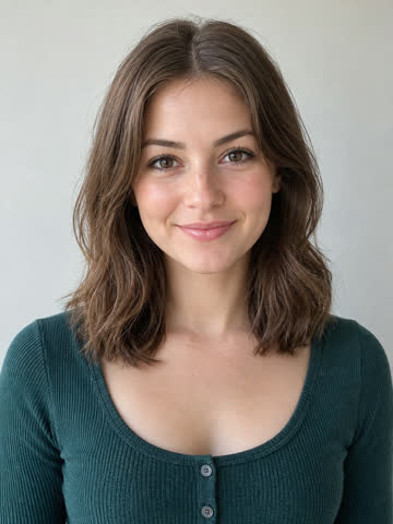 Sample photo 1: AI generated portrait of a woman