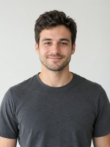 Sample photo 2: AI generated portrait of a man